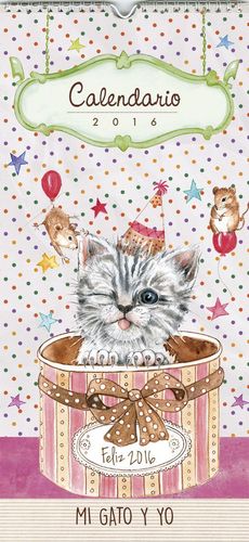 MI GATO Y YO CALENDARIO 2016