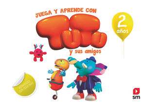 2AÑOS JUEGA Y APRENDE CON TUTU Y SUS AMIGOS +ACTIVIDADES CON PEGATINAS