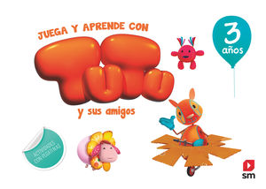 3AÑOS JUEGA Y APRENDE CON TUTU Y SUS AMIGOS +ACTIVIDADES CON PEGATINAS