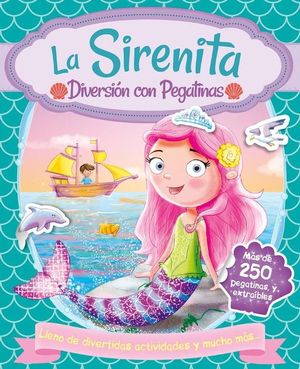 DIVERSION CON PEGATINAS - LA SIRENITA