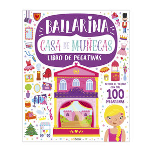 BAILARINA.(LIBRO DE PEGATINAS).(CASA DE MUÑECAS)