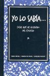 YO LO SABÍA--