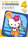 HELLO KITTY. JUEGA Y APRENDE EN VACACIONES, 4 AÑOS