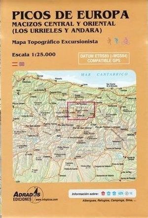 P11. URRIELES MAPA 1:25000 (MACIZO CENTRAL-ORIENTAL)