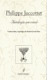 ANTOLOGIA PERSONAL