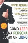 COMO LEER A UNA PERSONA COMO UN LIBRO