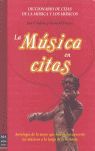 MÚSICA EN CITAS, LA