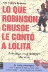 LO QUE ROBINSON CRUSOE LE CONTÓ A LOLITA