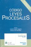 CÓDIGO LEYES PROCESALES