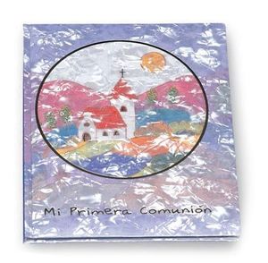 RECUERDO COMUNIÓN GRANDE NÁCAR COLORES MUSICAL MOD. 1