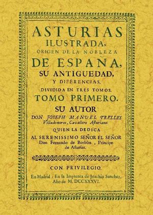 ASTURIAS ILUSTRADA (2 TOMOS)