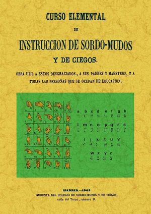 CURSO ELEMENTAL DE INSTRUCCIÓN DE SORDO-MUDOS