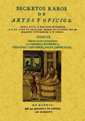 SECRETOS RAROS DE ARTES Y OFICIOS (TOMO 9)