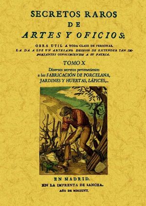 SECRETOS RAROS DE ARTES Y OFICIOS (TOMO 10)