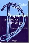 PRINCIPIOS DE DERECHO CIVIL. T.IV.							PROPIEDAD Y DERECHOS REALES DE GOCE