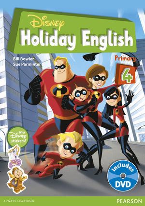 DISNEY HOLIDAY ENGLISH PRIMARY 4