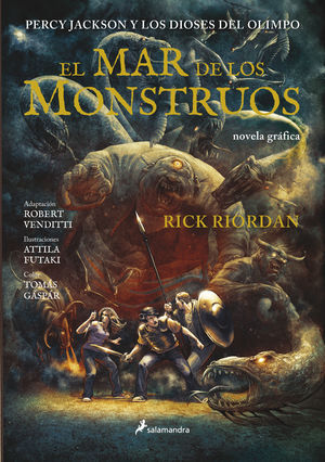 EL MAR DE LOS MONSTRUOS (PERCY JACKSON Y LOS DIOSES DEL OLIMPO [NOVELA GRÁFICA]