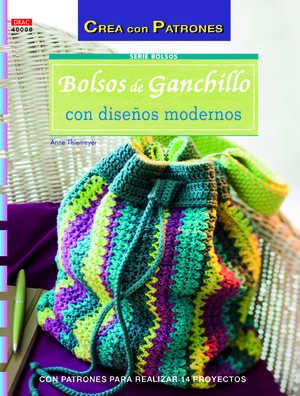 BOLSOS DE GANCHILLO CON DISEÑOS MODERNOS