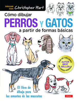 COMO PINTAR PERROS Y GATOS A PARTIR DE FORMAS BASICAS