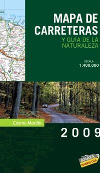 MAPA DE CARRETERAS Y GUÍA DE LA NATURALEZA DE ESPAÑA 1:340.000 - 2012