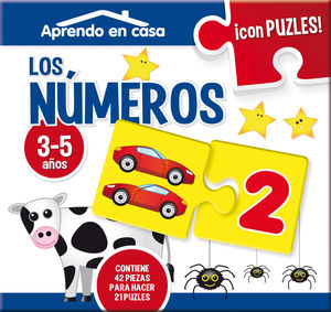 APRENDO EN CASA LOS NÚMEROS PUZLES EDUCATIVOS (3-5 AÑOS)