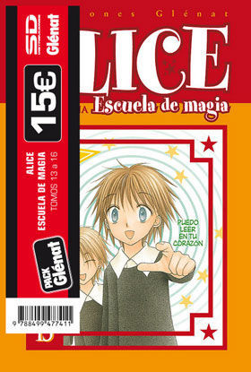 PACK GLENAT: ALICE ESCUELA DE MAGIA (VOLS.13 A 16)