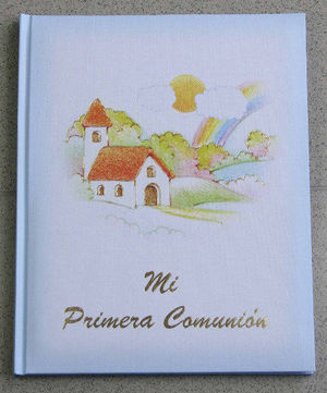 RECUERDO COMUNIÓN GRANDE TELA MUSICAL MOD. 1