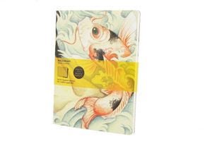 SQUARED COVER CARP FISH SOFT 2 CUADERNOS CUADRICUL