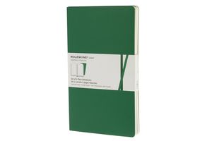 GREEN 2 PLAIN VOLANT NOTEBOOK L VERDE LISO