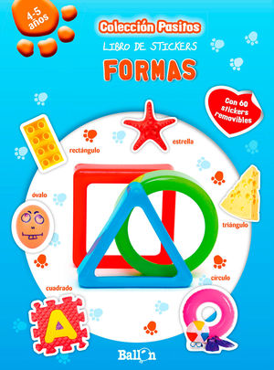 FORMAS - PASITOS LIBRO DE STICKERS