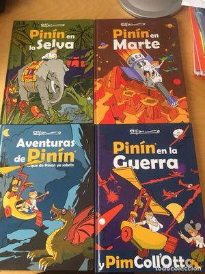 AVENTURAS DE PINÍN (LOTE COMPLETO 4 TOMOS)