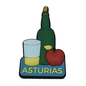 IMAN PVC BOTELLA SIDRA-MANZANA-VASO ASTUR MARKETING