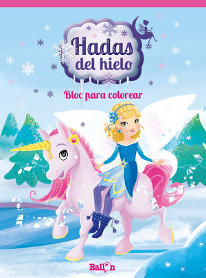 HADAS DEL HIELO - BLOC PARA COLOREAR