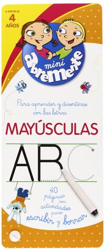 MAYÚSCULAS. ABREMENTE PARA ESCRIBIR Y BORRAR