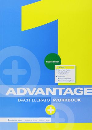 ADVANTAGE 1ºBACH WORKBOOK (ENGLISH EDITION/BURLINGTON)