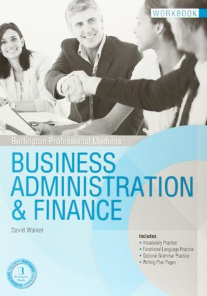BUSINESS ADMINISTRATION & FINANCE WORKBOOK (BURLINGTON)