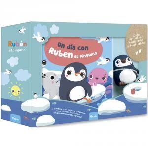 LIBRO DE BAÑO. UN DÍA CON RUBÉN EL PINGÜINO. ECOLÓGICO