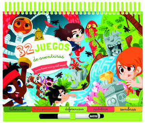 BUSCA Y ENCUENTRA. 32 JUEGOS DE AVENTURAS PARA HACER UNA Y MIL VECES. BLOC CON A
