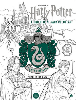 HARRY POTTER. SLYTHERIN. LIBRO OFICIAL PARA COLOREAR.