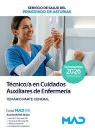 TEMARIO TÉCNICO CUIDADOS AUXILIARES  EN ENFERMERÍA VOL. I