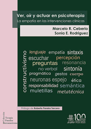 VER, OIR Y ACTUAR EN PSICOTERAPIA. LA EMPATIA EN L