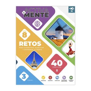 IKI ACTIVA TU MENTE Nº3:RETOS CON 40 EJERCICIOS