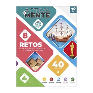 IKI ACTIVA TU MENTE Nº4:RETOS CON 40 EJERCICIOS