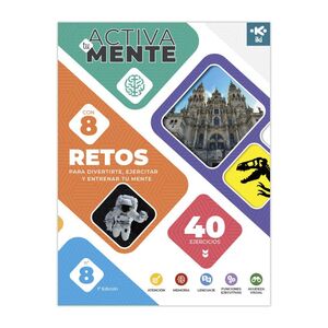 IKI ACTIVA TU MENTE Nº8:RETOS CON 40 EJERCICIOS