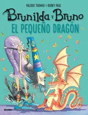 BRUNILDA Y BRUNO EL PEQUEÑO DRAGON - BLU