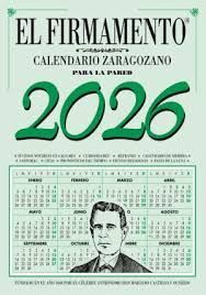 CALENDARIO PARED ZARAGOZANO 2026