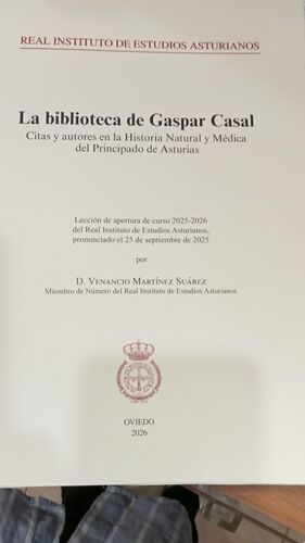 LA BIBLIOTECA DE GASPAR CASAL CITAS Y AU