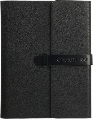 PORTADOCUMENTOS A/5 DOCK BUSINESS CERRUTI NEGRO