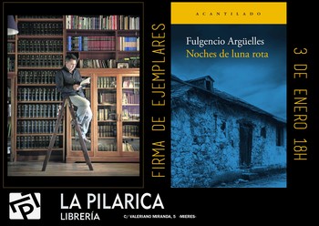 Fulgencio Argüelles firma ejemplares de su último libro