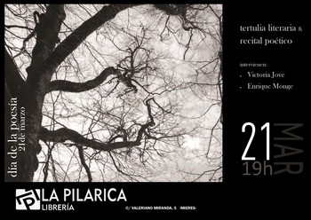 Tertulia literaria & recital poético